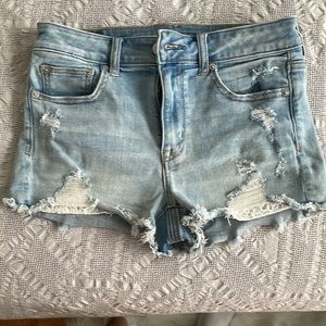 Light blue Jean shorts